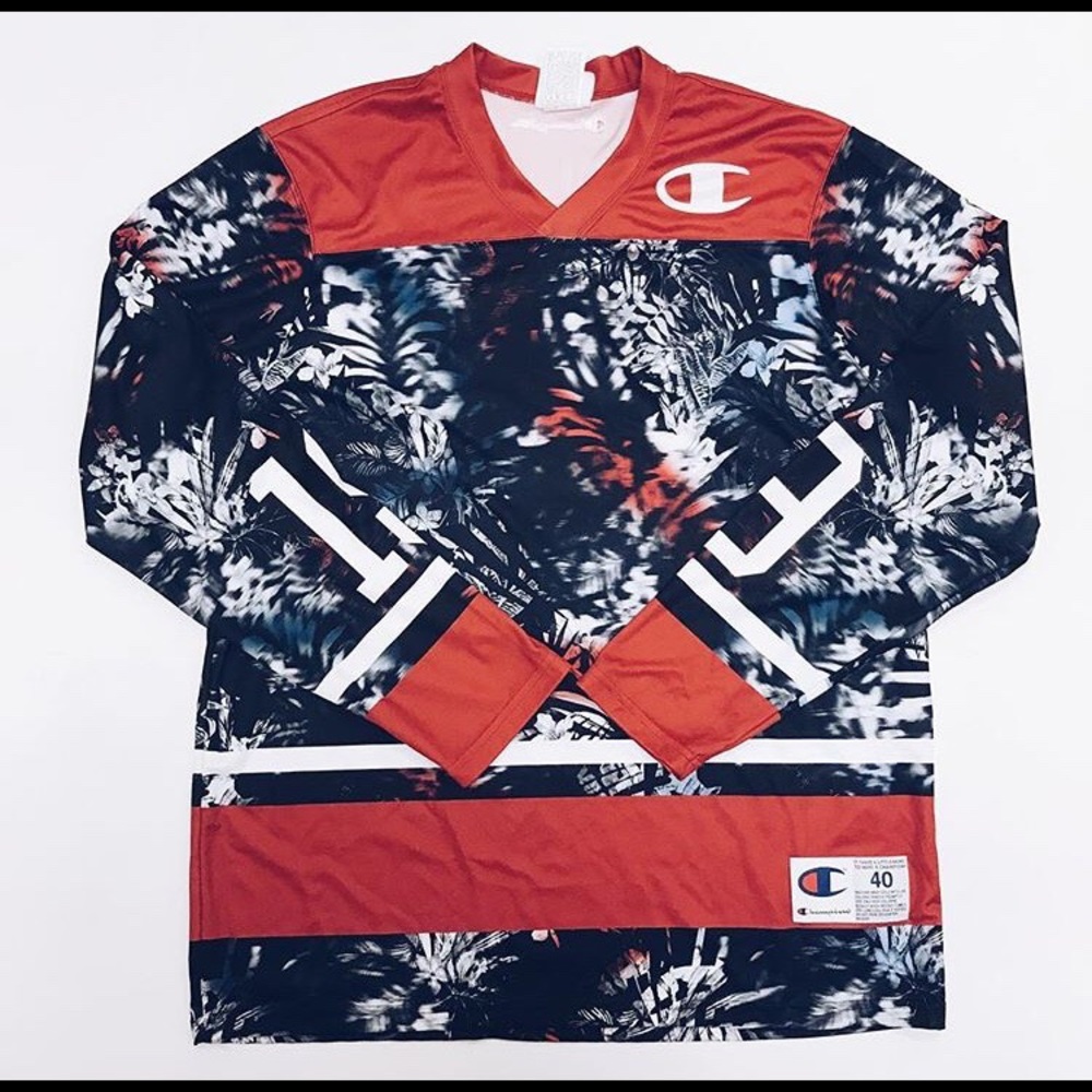 Champion Floral Jersey Men’s medium